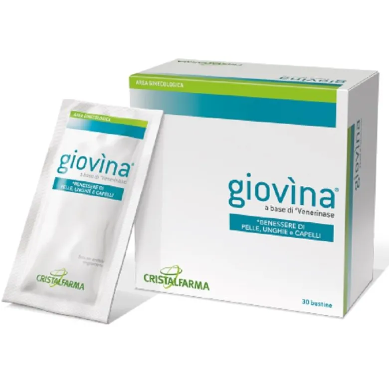 Cristalfarma Giovina benessere di pelle, unghie e capelli 30 bustine