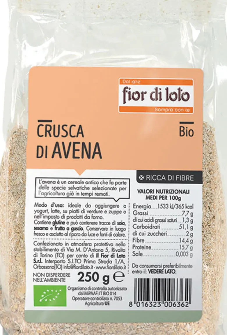 Crusca Avena Bio 250g