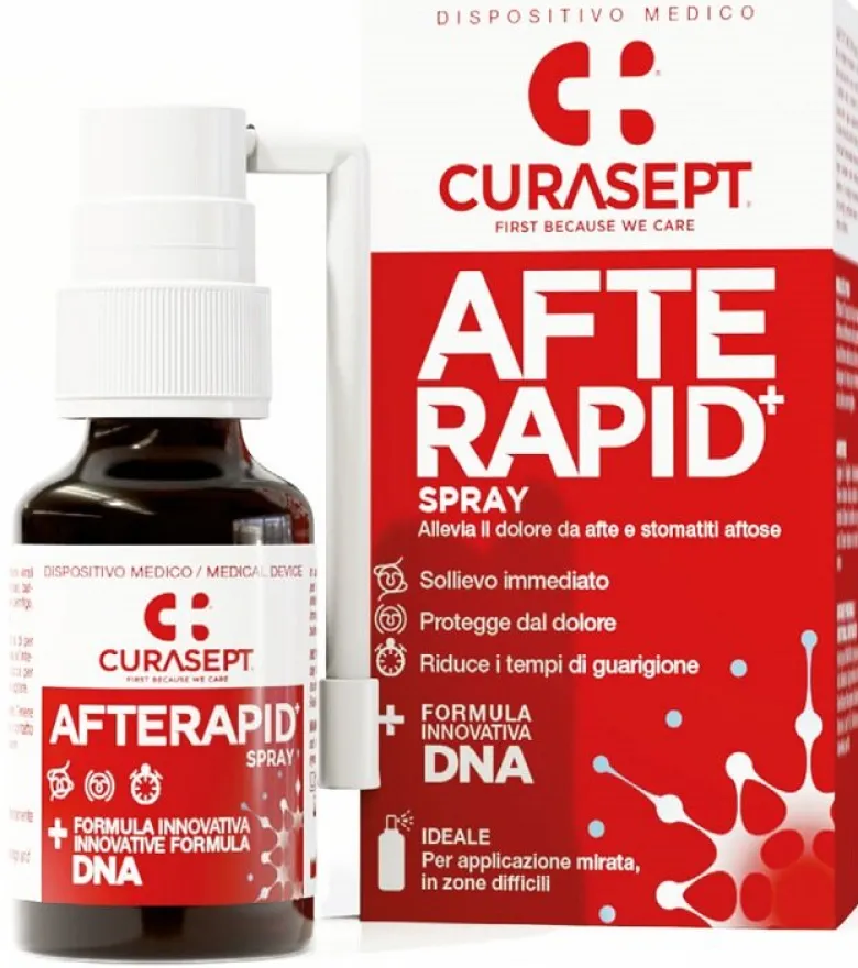 Curasept Afte Rapid Spray per afte 15ml