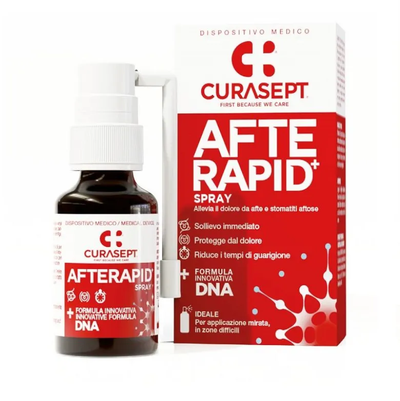 Curasept Afte Rapid Spray per afte 15ml