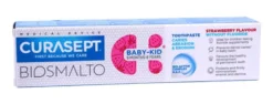 Curasept biosmalto baby-kid senza fluoro gusto fragola 6 mesi -6 anni 50ml