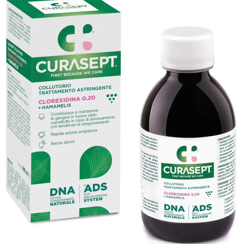 Curasept Collutorio ADS + DNA trattamento astringente 200ml