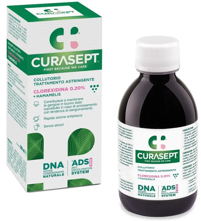 Curasept Collutorio Ads Dna Trattamento Astringente 200 ml