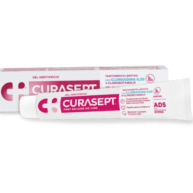 Curasept Gel Dentifricio ADS DNA trattamento lenitivo 75ml