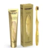 Curasept gold luxury dentifricio sbiancante 75ml+ spazzolino