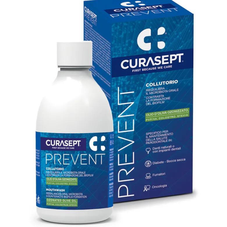 Curasept Prevent Collutorio 300ml - Protezione Completa Gengive