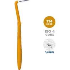 Curasept Proxi Treatment scovolino angolare T14 misura 1.4mm ocra 5 pezzi