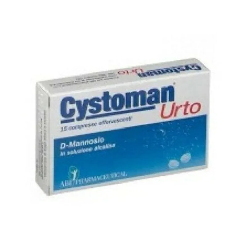 Cystoman Urto benessere delle vie urinarie 15 compresse