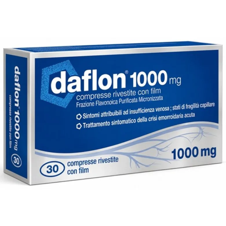 Daflon 30 Compresse Rivestite 1000mg