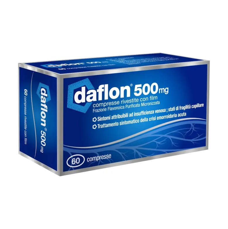 Daflon 500mg fragilità capillare 60 compresse