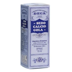 Deca Sedo Calcio Gola Spray favorisce la funzionalità della mucosa 15ml