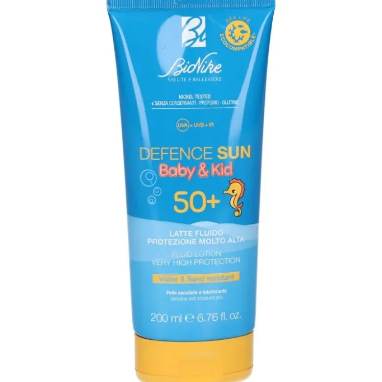 Defence Sun 50+ Baby&kid Latte Fluido 200 ml