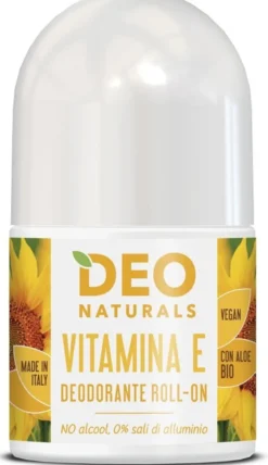 Deonaturals Deodorante Roll On Vitamina E 50ml