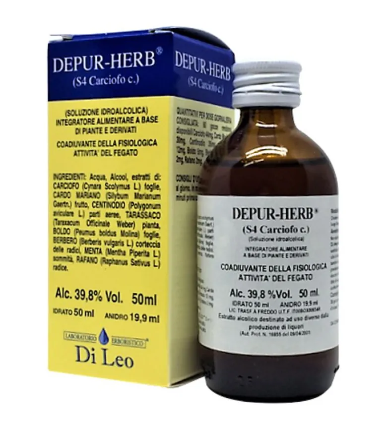 Depur Herb S4 Carciofo C benessere del fegato 50ml