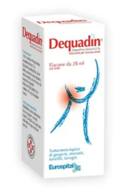 Dequadin 0,5% Soluzione Per Mucosa Orale Flacone 28 Ml