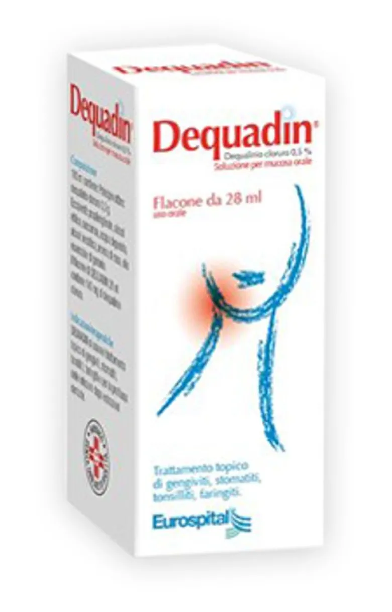 Dequadin 0,5% Soluzione Per Mucosa Orale Flacone 28 Ml