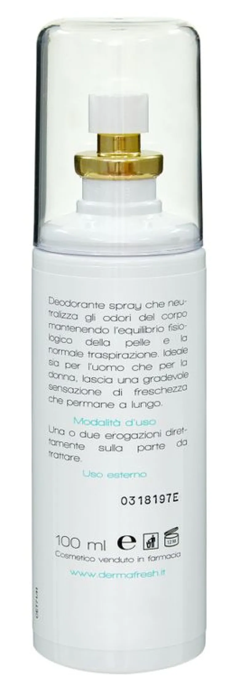 Dermafresh Classico deodorante spray per pelli normali 100ml