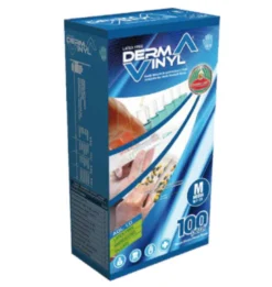 Dermavinyl Guanto Monouso Vinile Taglia Large 100 Pezzi