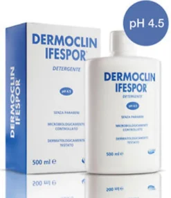Dermoclin Ifespor detergente per l'igiene quotidiana 500ml