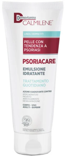 Dermovitamina Calmilene Psoriacare emulsione idratante per pelli con tendenza a psoriasi 400ml
