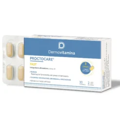 Dermovitamina Proctocare Fast per la funzionalità del plesso emorroidario 30 compresse