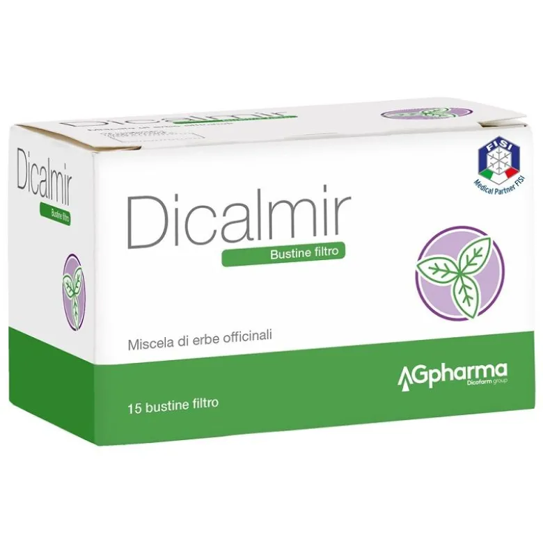 Dicalmir tisana rilassante e digestiva 15 bustine filtro