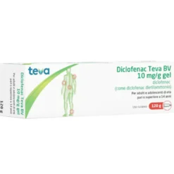 Diclofenac Teva Gel 10mg/g 120g