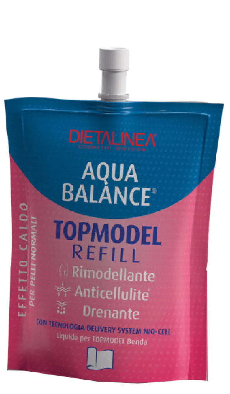 Dietalinea Aqua Balance TopModel Refill Bende TopModel System effetto caldo 200ml