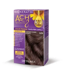 Dietalinea biokeratin ach8 tinta per capelli 5/d castano chiaro dorato