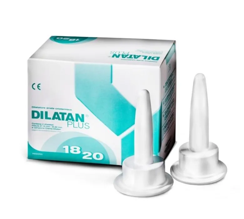 Dilatan Plus dilatatore anale con 2 dilatatori misure 18mm/20mm