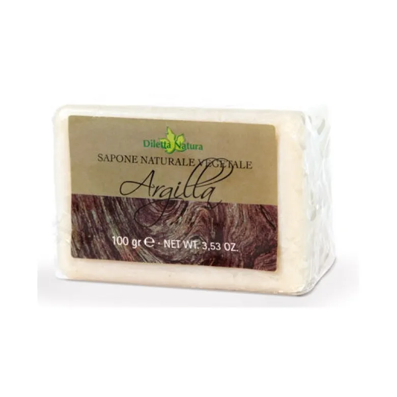 Diletta Natura Sapone Naturale Vegetale Argilla 100g