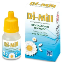 Di-Mill Collirio 0,1 mg/ml Benzalconio Cloruro 10 ml