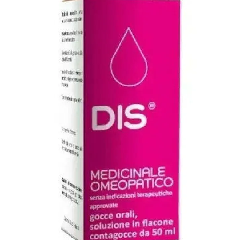Dis 5 Gocce medicinale omeopatico utile per disintossicazione e drenaggio 50ml