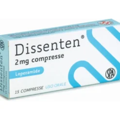 Dissenten 2mg - 15 Compresse per Trattamento Diarrea