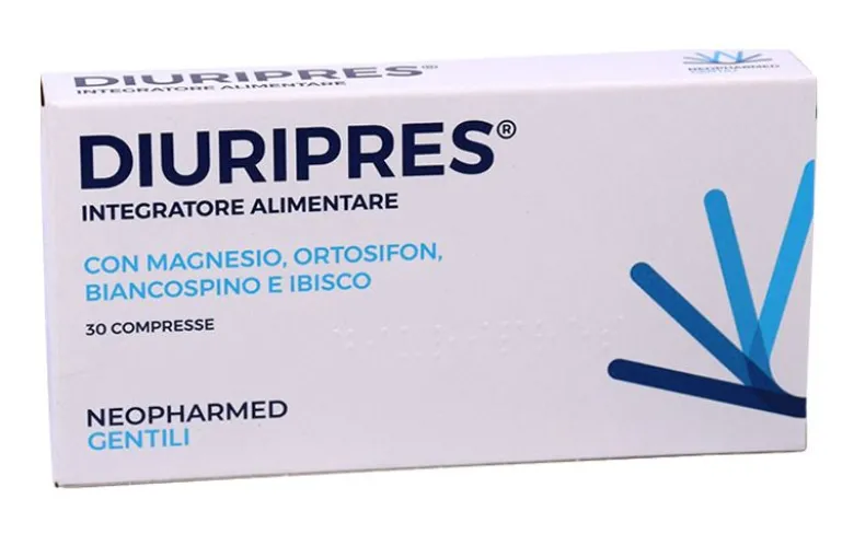 Diuripres 30 Compresse - Integratore Naturale diuretico