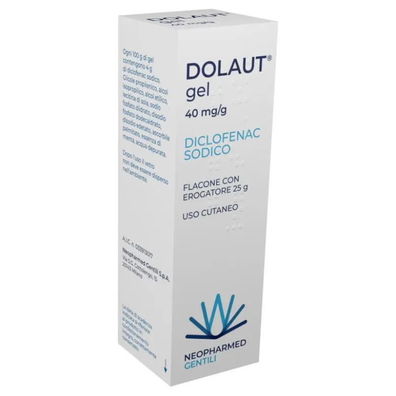 Dolaut 4% gel spray flacone con erogatore 25g