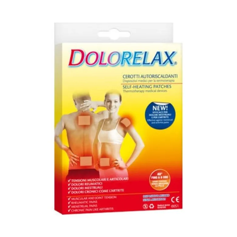 Dolorelax Med Cerotto Effetto Caldo 3 Pezzi
