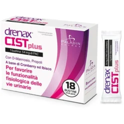 Drenax Cist Plus per la funzionalità delle vie urinarie 18 stick pack