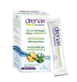 Drenax Forte Bustine Ananas & Aloe per un fisiologico effetto drenante 15 bustine liquide