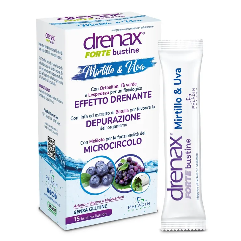 Drenax Forte depurativo 15 bustine liquide
