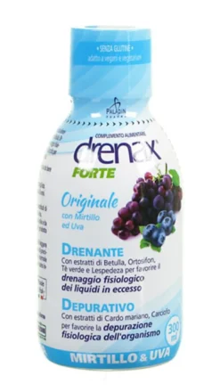 Drenax Forte Originale con Mirtilo e Uva 300 ml