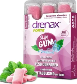 Drenax Forte Slim Gum 9 Chewing Gum - Integratore Snellente