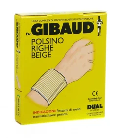 Dr. Gibaud Polsino Righe Beige cm 6 TG 0