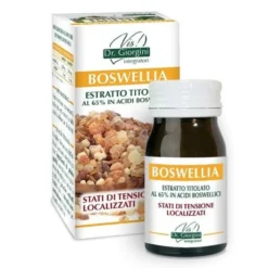 Dr.Giorgini Boswellia Estratto Titolato favorisce la funzionalità articolare 60 pastiglie