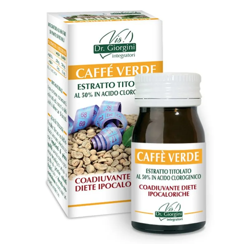 Dr. Giorgini Caffè verde estratto titolato stimoal il metabolismo 60 pastiglie