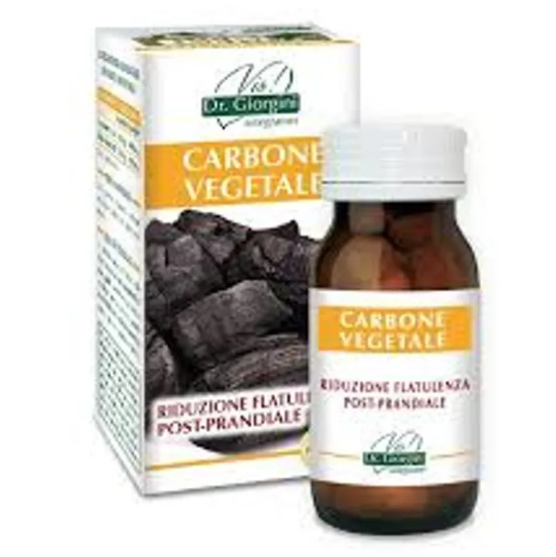 Dr. Giorgini Carbone Vegetale integratore alimentare utile per il benessere intestinale 100 pastigli