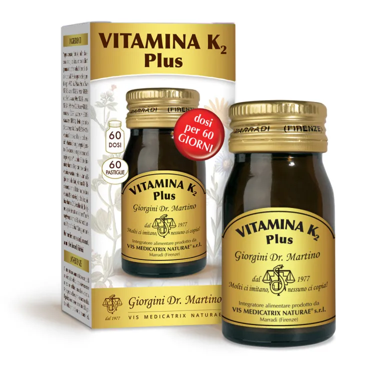 Dr.Giorgini Vitamina K2 Plus 60 Pastiglie