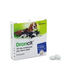 Droncit 50mg cani e gatti 2 compresse