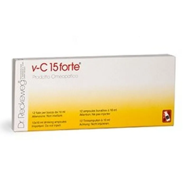 Dr Reckeweg VC15 Forte medicinale omeopatico 12 flaconcini
