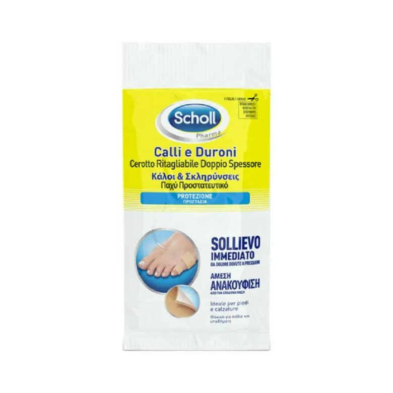 Dr.Scholl Calli e Duroni Sollievo Immediato Cerotto Ritagliabile